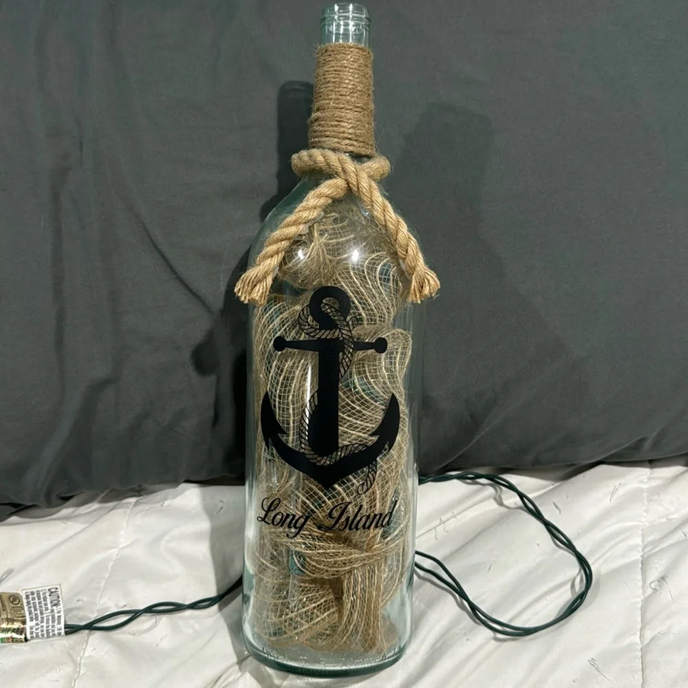 Bottle with lights